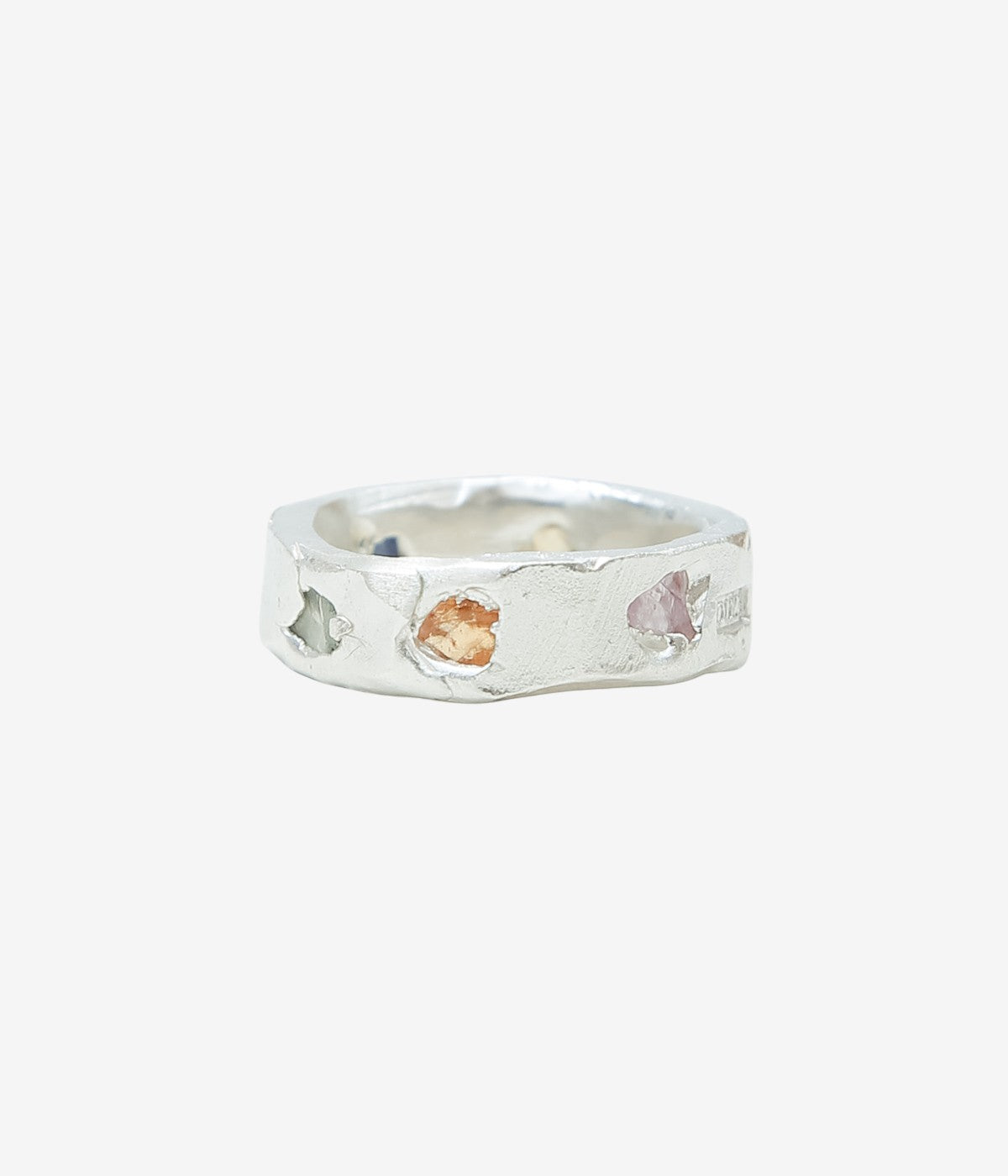 THE OUZE ''MULTI SAPPHIRE SCATTER BAND'' (MULTI SAPPHIRE)