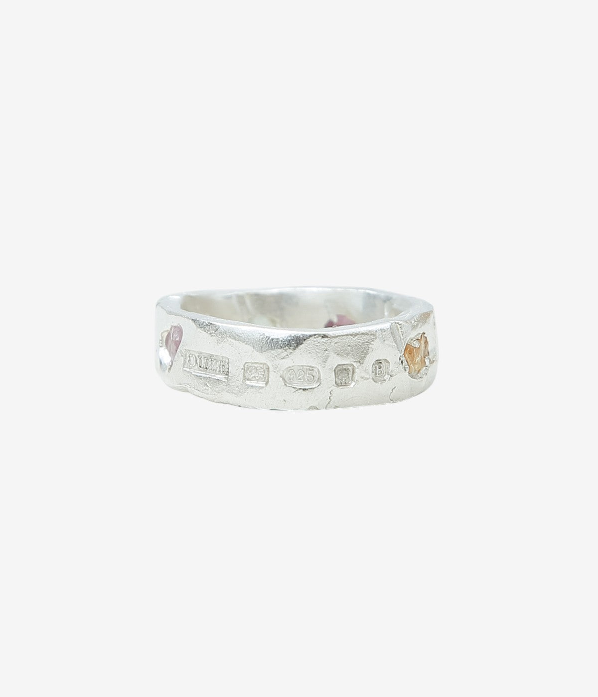THE OUZE ''MULTI SAPPHIRE SCATTER BAND'' (MULTI SAPPHIRE)