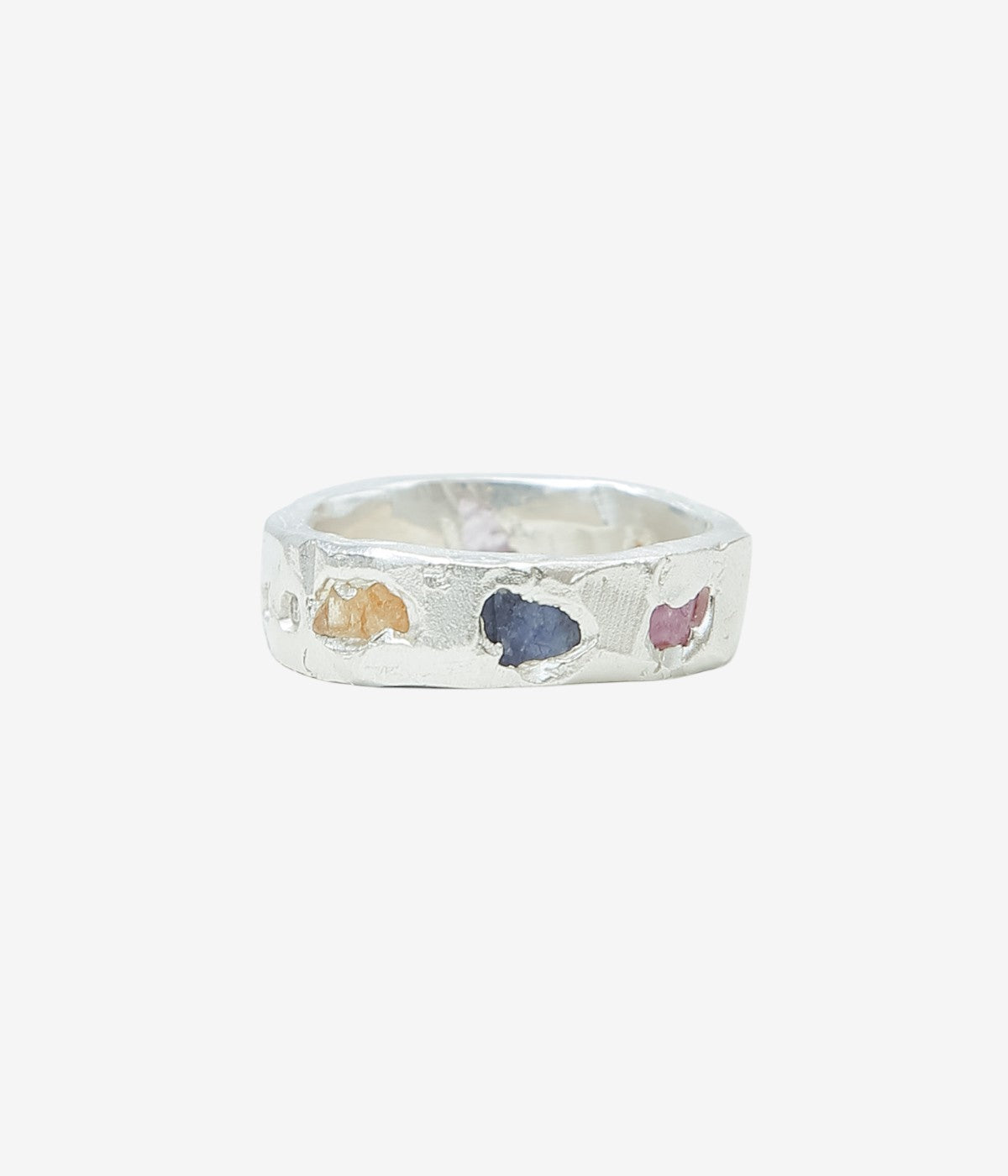 THE OUZE ''MULTI SAPPHIRE SCATTER BAND'' (MULTI SAPPHIRE)