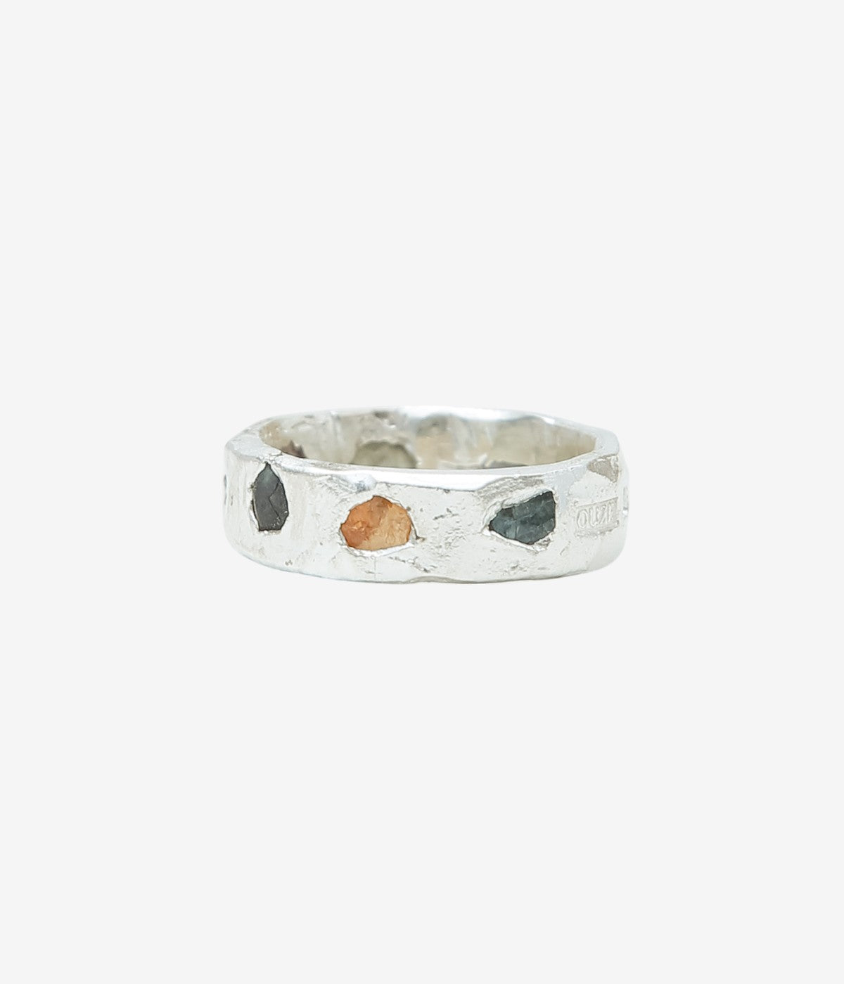 THE OUZE ''MULTI SAPPHIRE SCATTER BAND'' (MULTI SAPPHIRE)