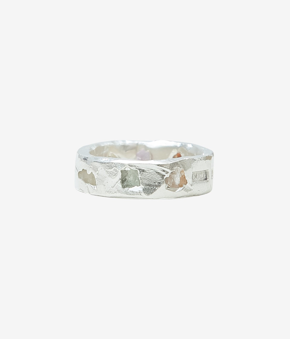 THE OUZE ''MULTI SAPPHIRE SCATTER BAND'' (MULTI SAPPHIRE)
