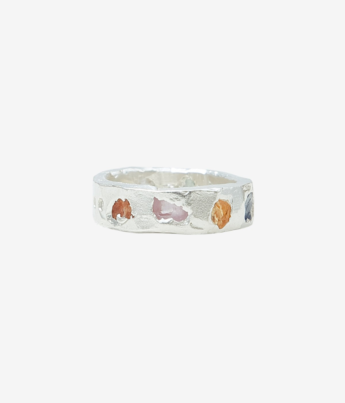 THE OUZE ''MULTI SAPPHIRE SCATTER BAND'' (MULTI SAPPHIRE)