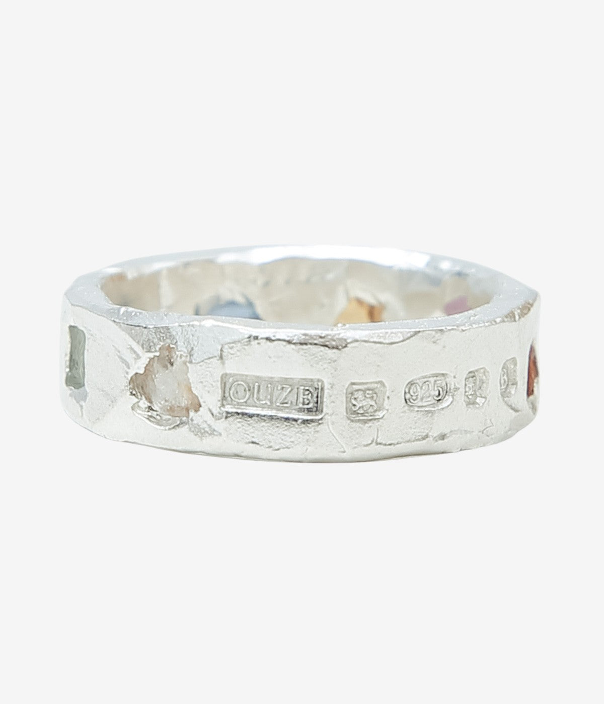 THE OUZE ''MULTI SAPPHIRE SCATTER BAND'' (MULTI SAPPHIRE)