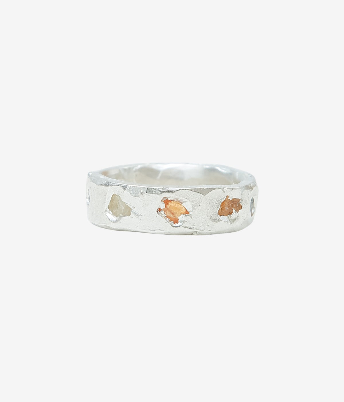 THE OUZE ''MULTI SAPPHIRE SCATTER BAND'' (MULTI SAPPHIRE)