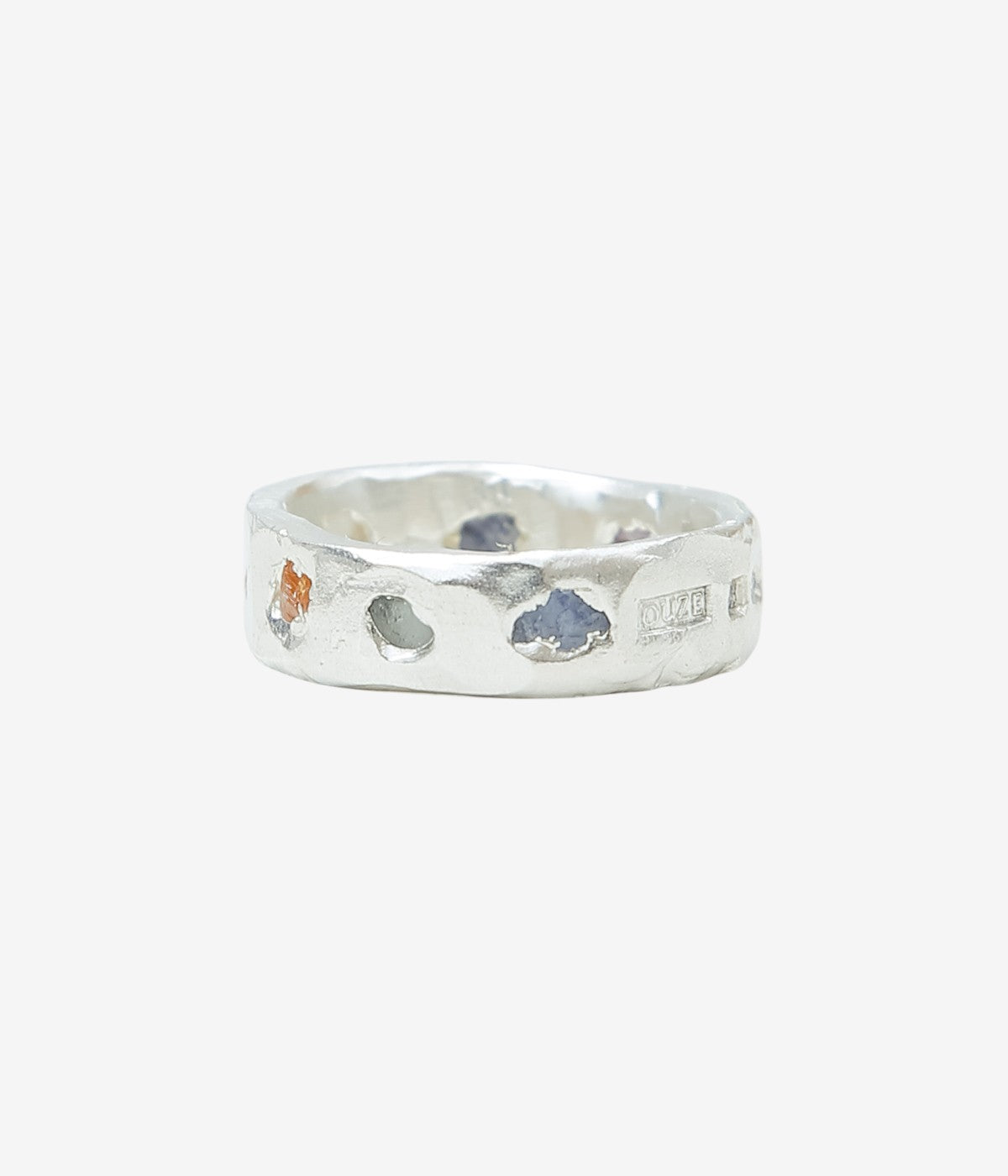 THE OUZE ''MULTI SAPPHIRE SCATTER BAND'' (MULTI SAPPHIRE)