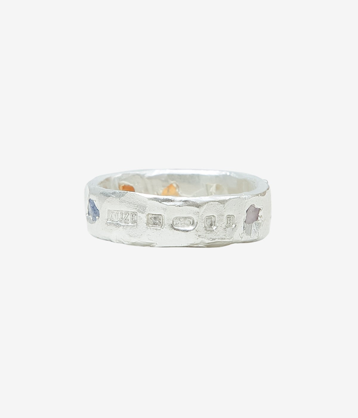 THE OUZE ''MULTI SAPPHIRE SCATTER BAND'' (MULTI SAPPHIRE)