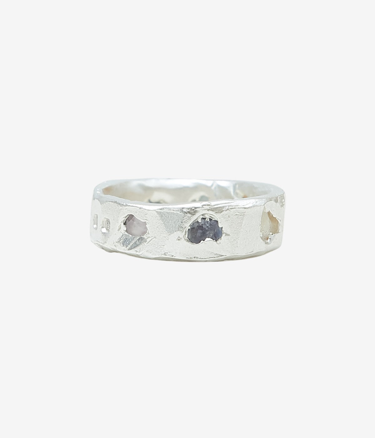 THE OUZE ''MULTI SAPPHIRE SCATTER BAND'' (MULTI SAPPHIRE)