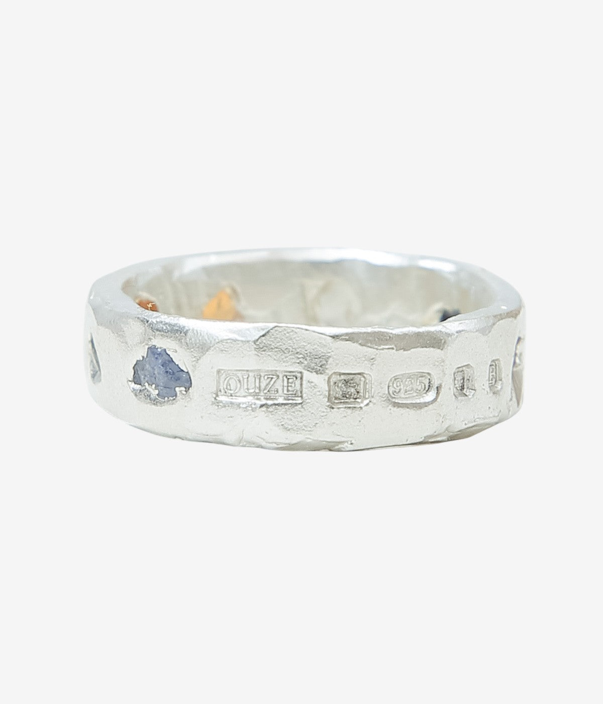THE OUZE ''MULTI SAPPHIRE SCATTER BAND'' (MULTI SAPPHIRE)