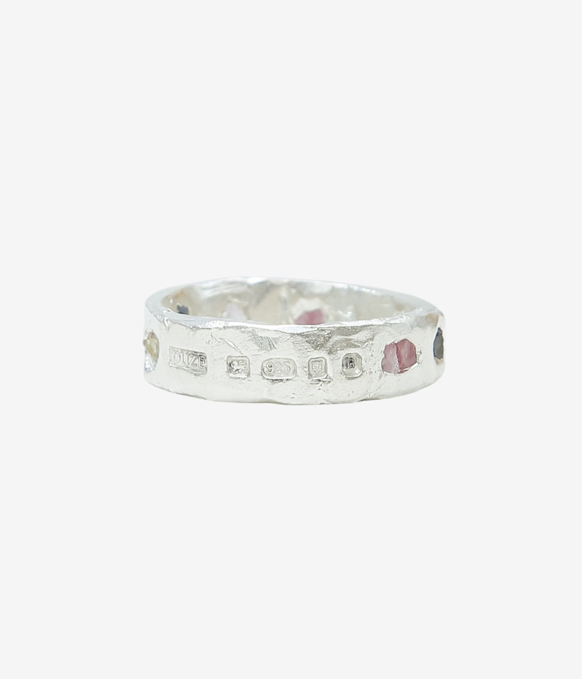 THE OUZE ''MULTI SAPPHIRE SCATTER BAND'' (MULTI SAPPHIRE)