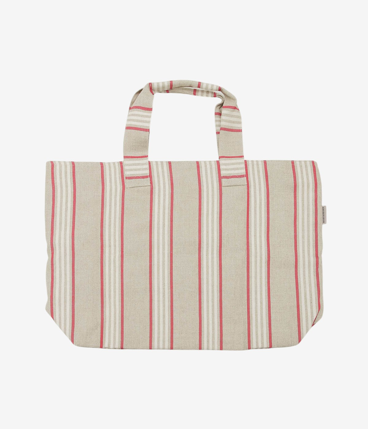 THIEFFRY FRERES ''SHOPPING BAG'' (RAYURES ROUGE)