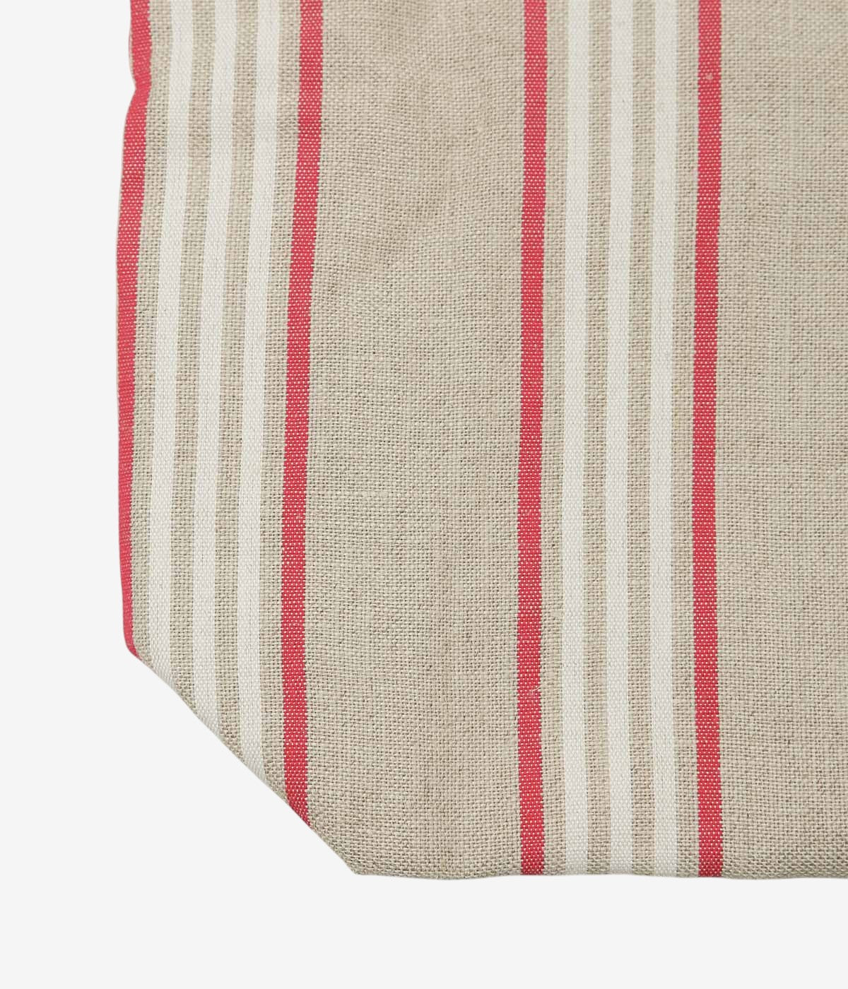 THIEFFRY FRERES ''TOTE BAG'' (RAYURES ROUGE)