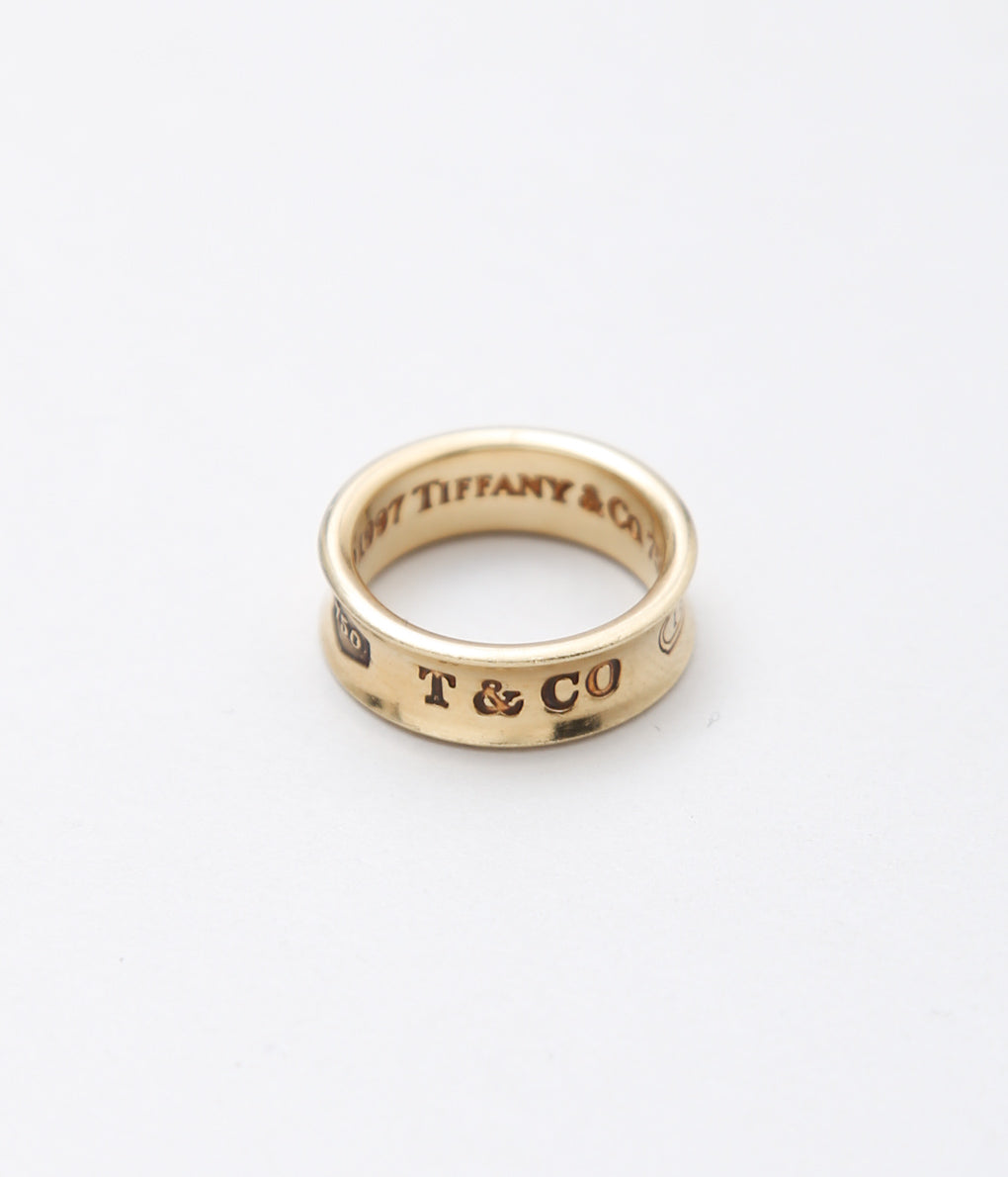 【VINTAGE JEWELRY】TIFFANY ''1837 YELLOWGOLD RING'' (GOLD)