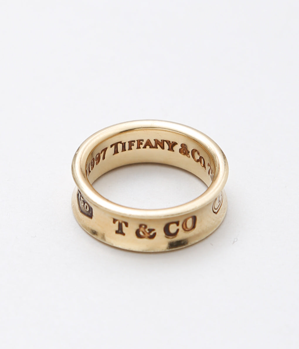 【VINTAGE JEWELRY】TIFFANY ''1837 YELLOWGOLD RING'' (GOLD)