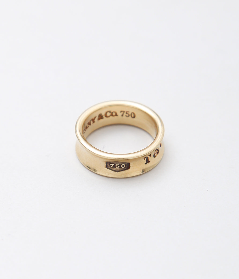 【VINTAGE JEWELRY】TIFFANY ''1837 YELLOWGOLD RING'' (GOLD)