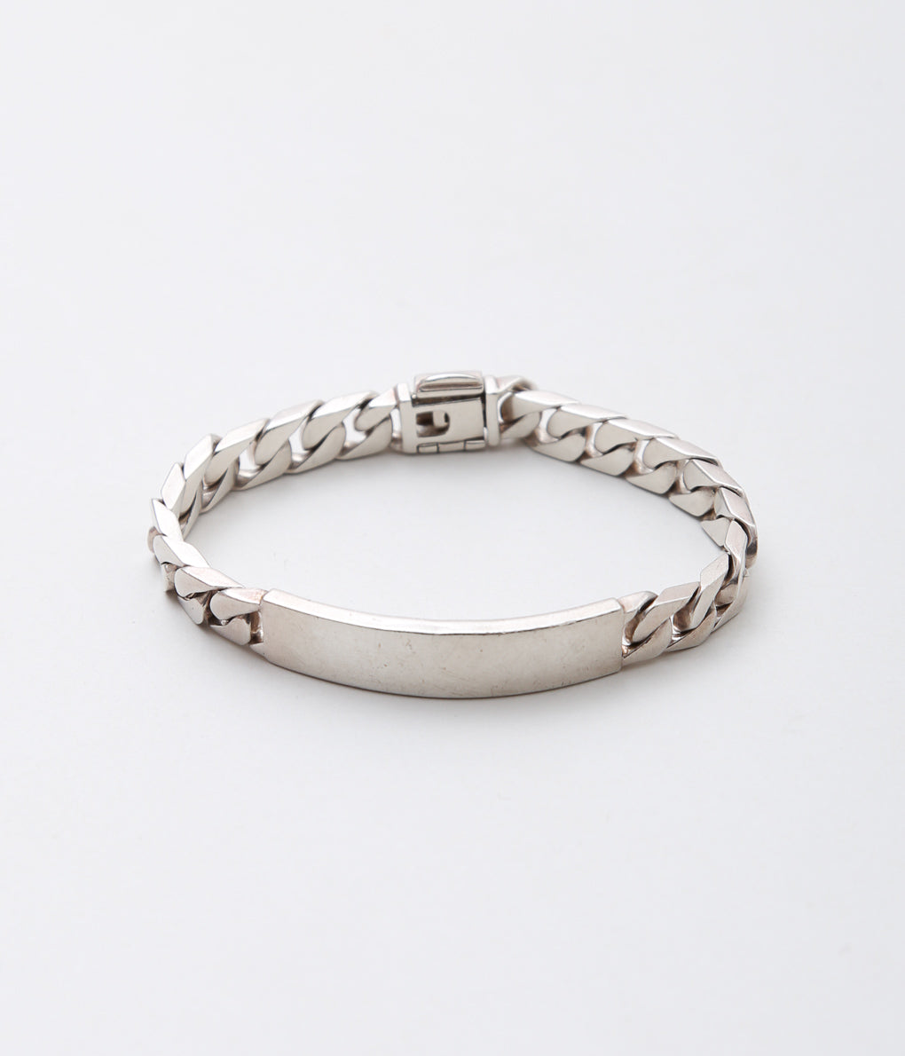 【VINTAGE JEWELRY】TIFFANY ''ID BRACELET'' (SILVER)