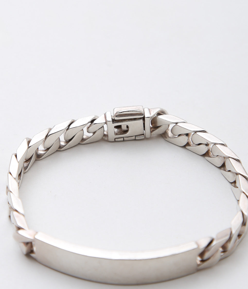 【VINTAGE JEWELRY】TIFFANY ''ID BRACELET'' (SILVER)