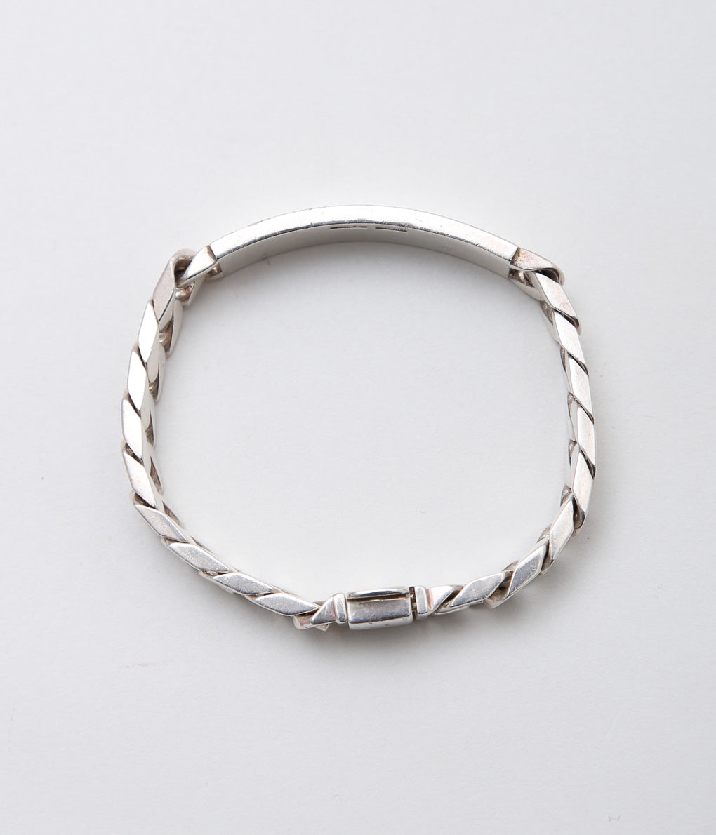 【VINTAGE JEWELRY】TIFFANY ''ID BRACELET'' (SILVER)