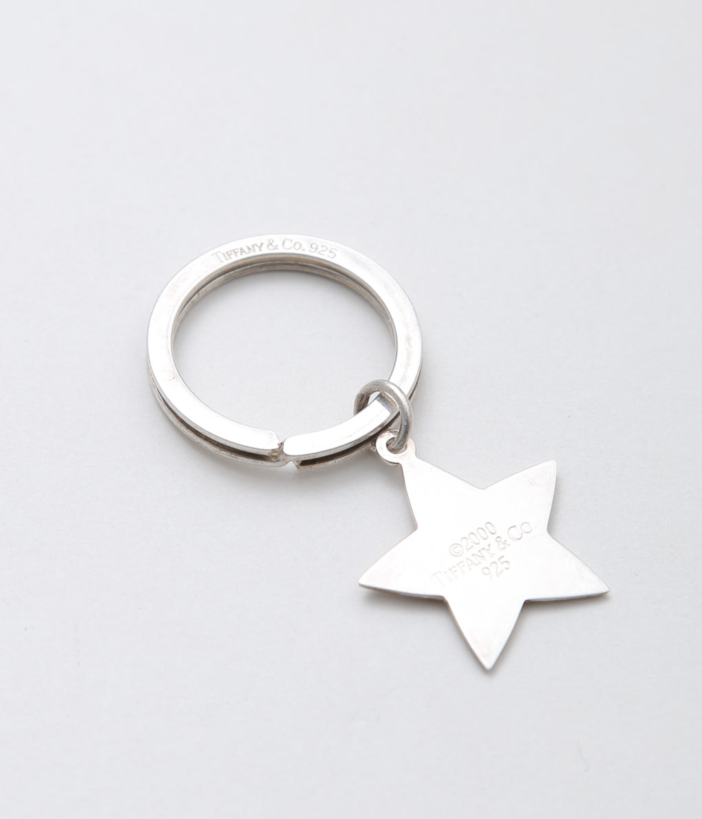 【VINTAGE JEWELRY】TIFFANY ''KEYRING STAR'' (SILVER)