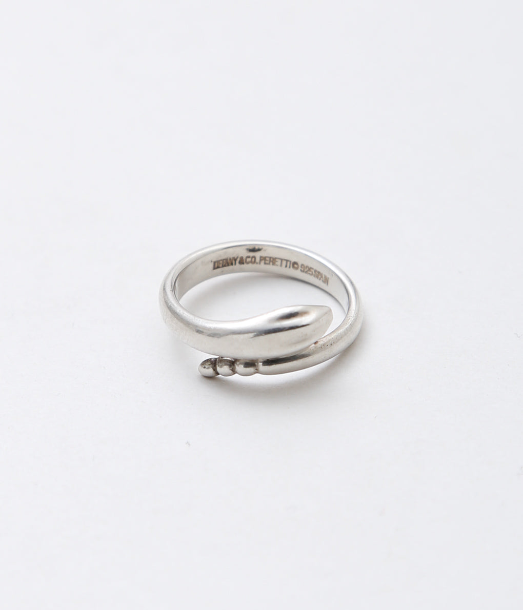 【VINTAGE JEWELRY】TIFFANY ''SNAKE RING'' (SILVER)