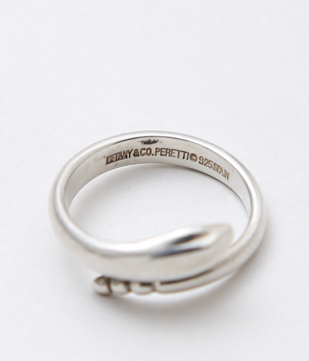 【VINTAGE JEWELRY】TIFFANY ''SNAKE RING'' (SILVER)