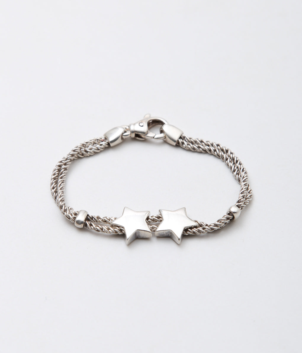 【VINTAGE JEWELRY】TIFFANY ''STAR BRACELET'' (SILVER)