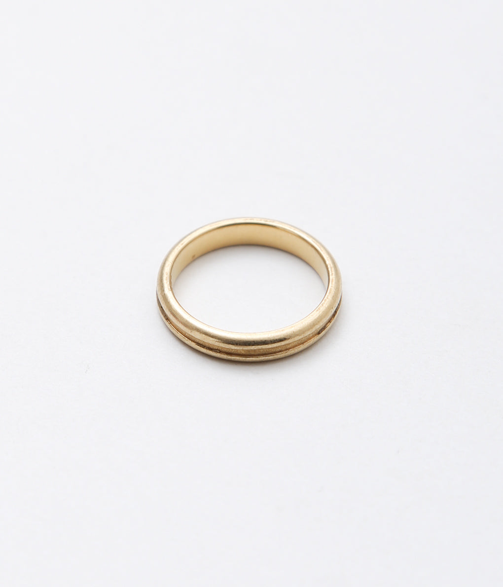 【VINTAGE JEWELRY】TIFFANY ''TIFFANY LINE RING'' (GOLD)