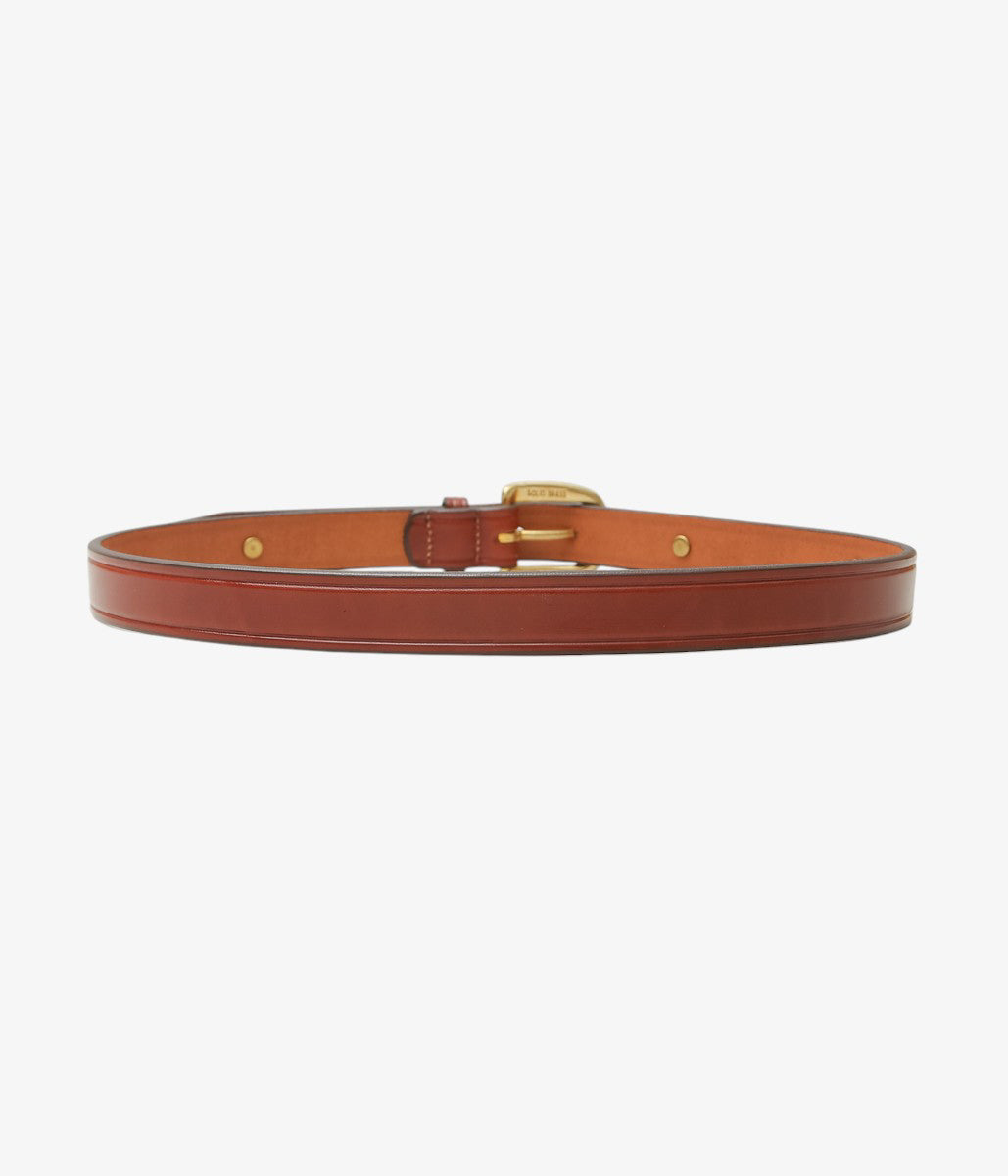 TORY LEATHER ''2196 BIT BELT'' (OAKBARK/BRASS)