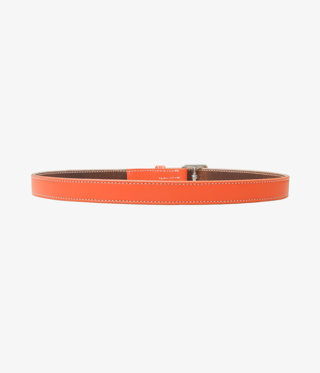 TORY LEATHER ''3127 STIRRUP LEATHER BUCKLE BELT'' (ORANGE)