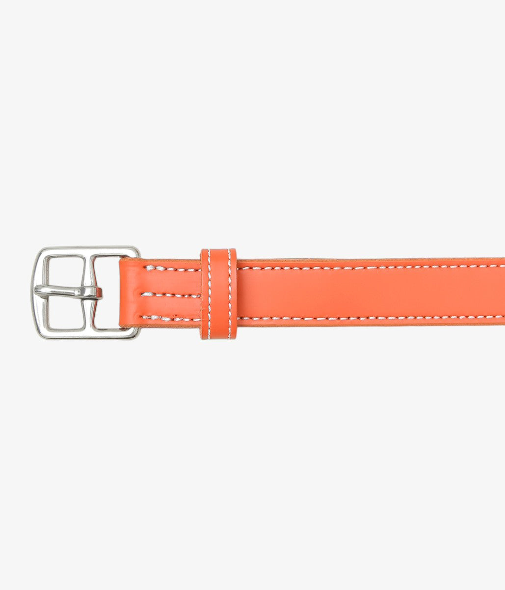 TORY LEATHER ''3127 STIRRUP LEATHER BUCKLE BELT'' (ORANGE)