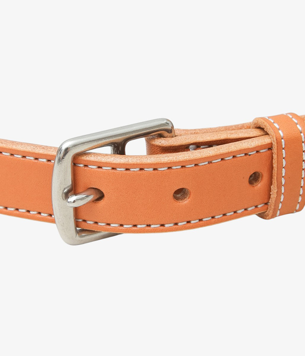 TORY LEATHER ''3128 STIRRUP LEATHER BUCKLE BELT'' (TAN)