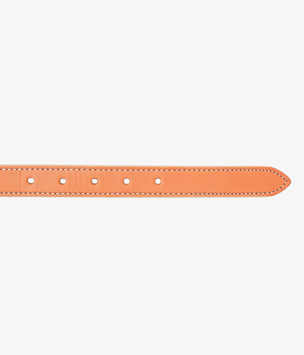 TORY LEATHER ''3128 STIRRUP LEATHER BUCKLE BELT'' (TAN)