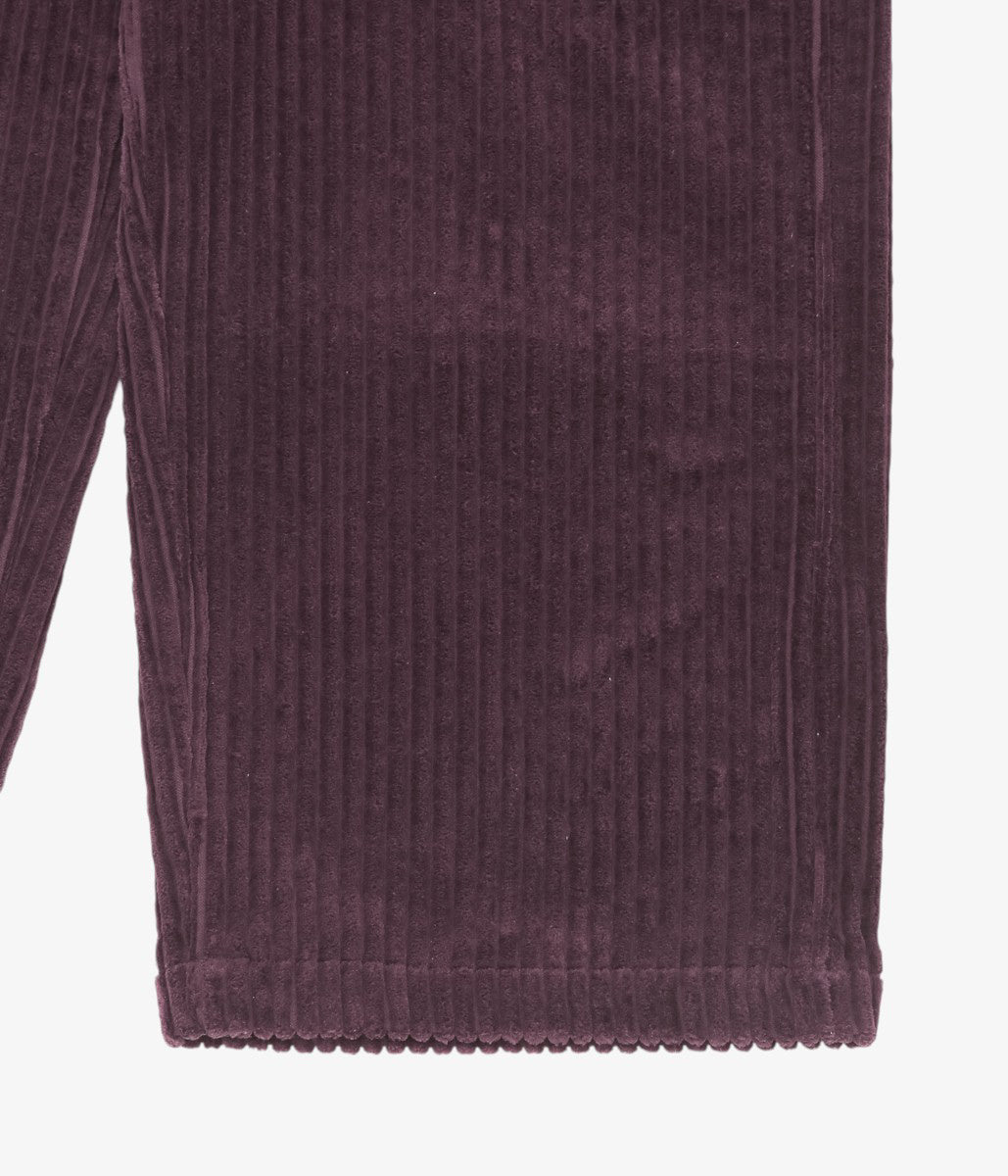TOURNON ''CORDUROY OVERALLS'' (AUBERGINE)