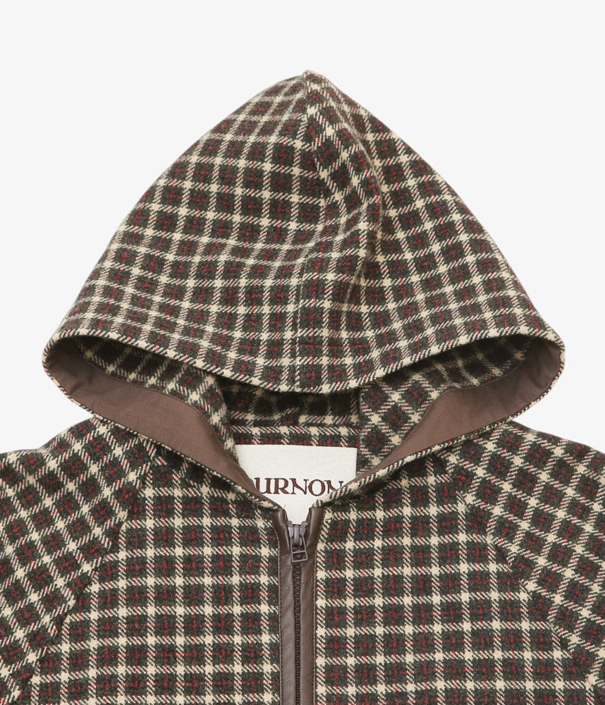 TOURNON ''TARTAN PLAID HOODIE CT'' (MULTI)