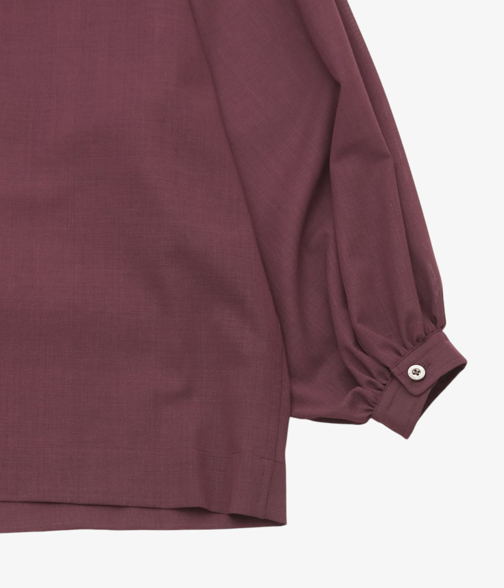 TOURNON ''WOOL GAUZE OVER SH'' (BURGUNDY)