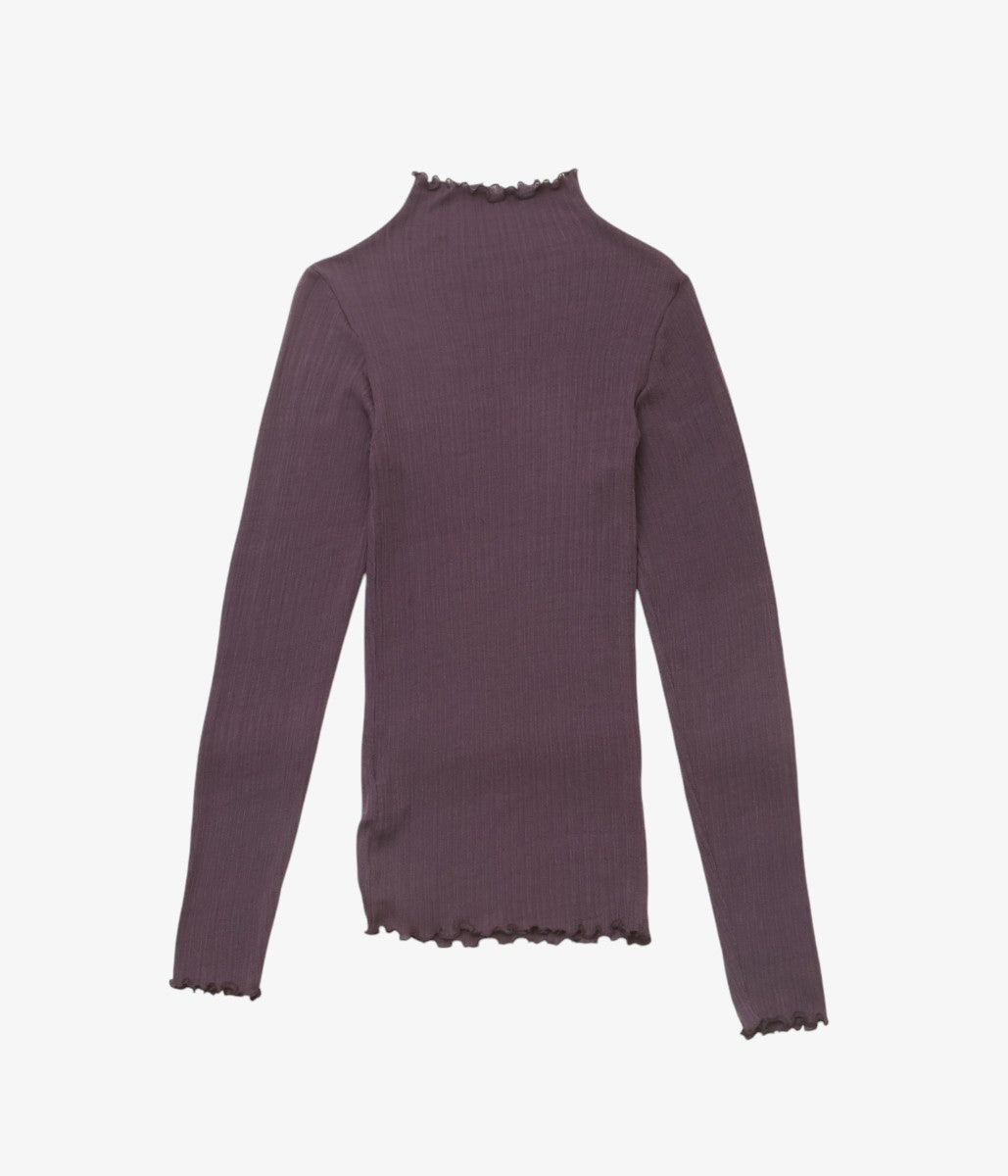 TOURNON ''WOOL YORYU B/N PO'' (AUBERGINE)