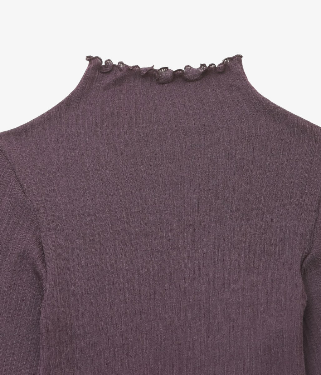 TOURNON ''WOOL YORYU B/N PO'' (AUBERGINE)