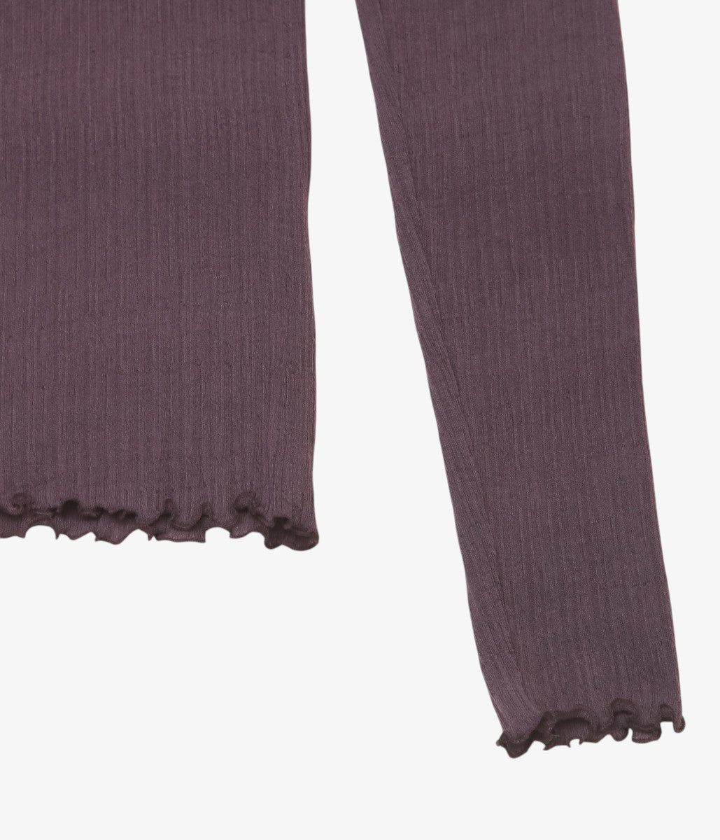 TOURNON ''WOOL YORYU B/N PO'' (AUBERGINE)