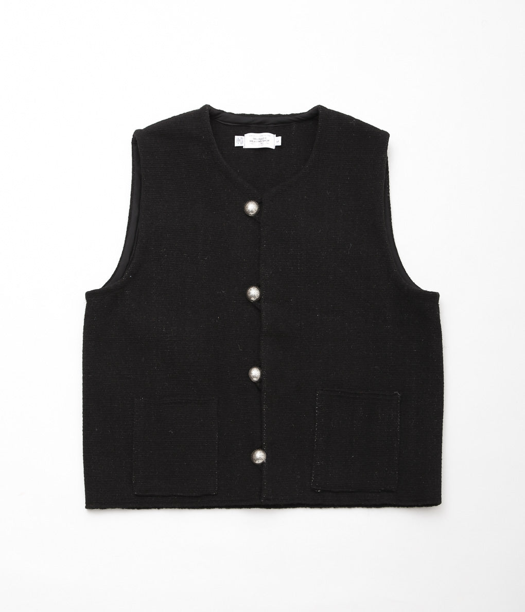 TRUJILLO'S ''CHIMAYO VEST FOR MAIDENS SHOP'' (BLACK)