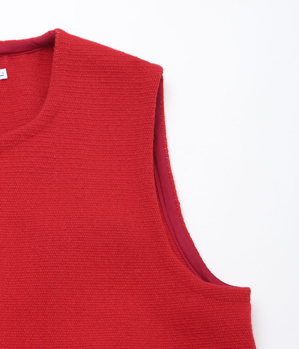 TRUJILLO'S ''CHIMAYO VEST FOR MAIDENS SHOP'' (SPECIAL RED)