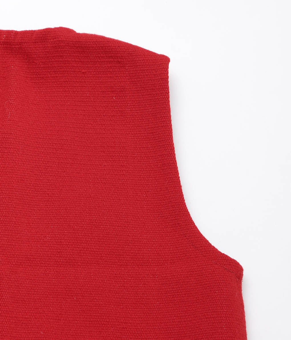 TRUJILLO'S ''CHIMAYO VEST FOR MAIDENS SHOP'' (SPECIAL RED)