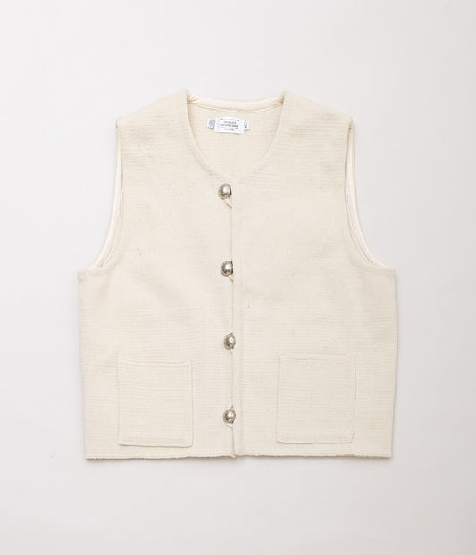 TRUJILLO'S ''CHIMAYO VEST FOR MAIDENS SHOP'' (WHITE)