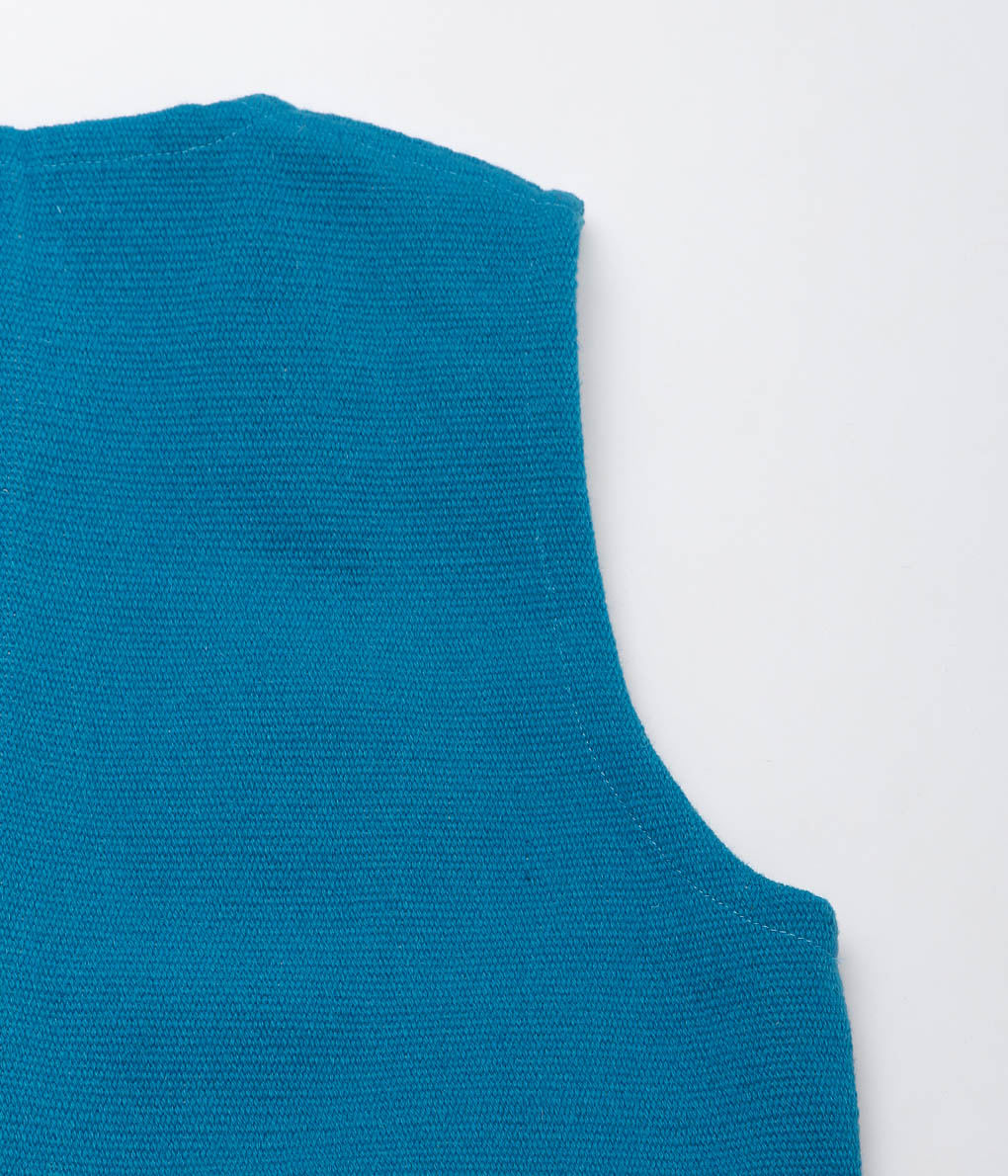 TRUJILLO'S ''CHIMAYO VEST FOR MAIDENS SHOP'' (TURQUOISE)