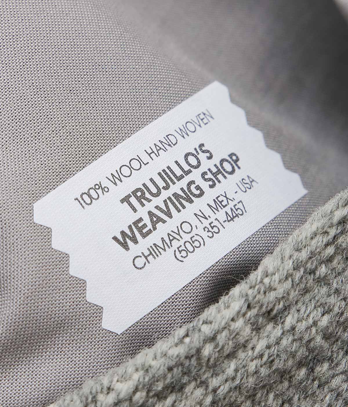 TRUJILLO'S ''CHIMAYO BAG FOR MAIDENS SHOP'' (MEDIUM GRAY×TURQUOISE)