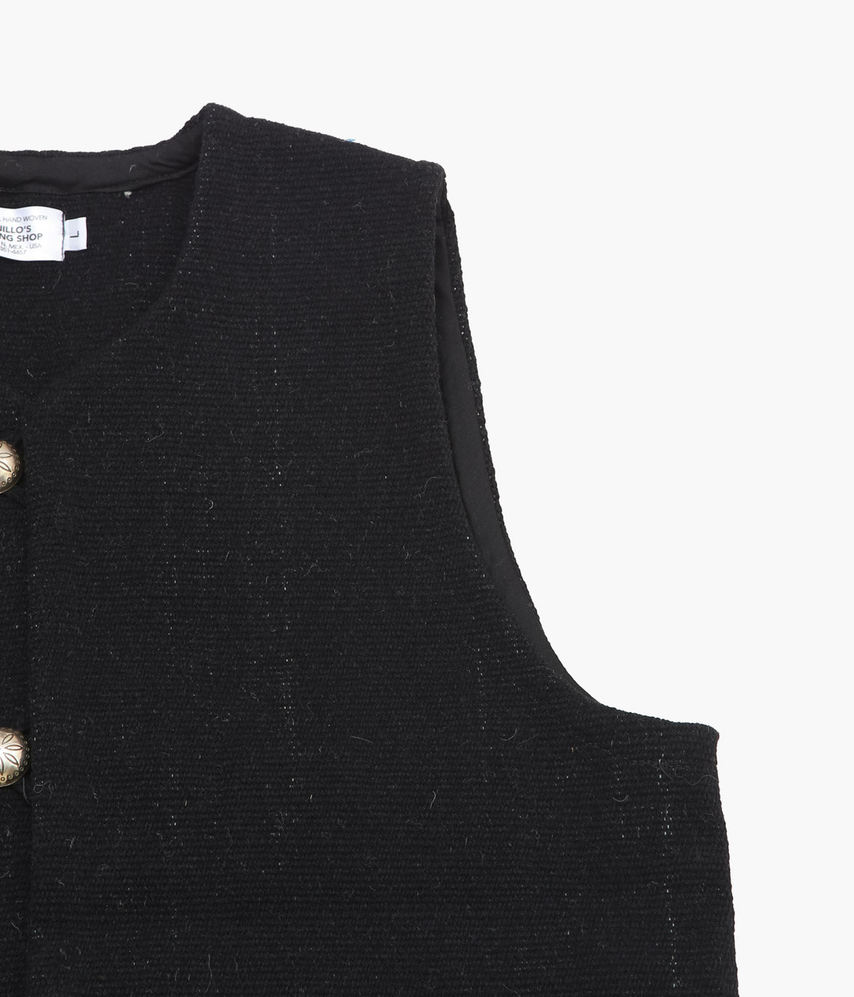 TRUJILLO'S ''CHIMAYO VEST FOR MAIDENS SHOP'' (BLACK)