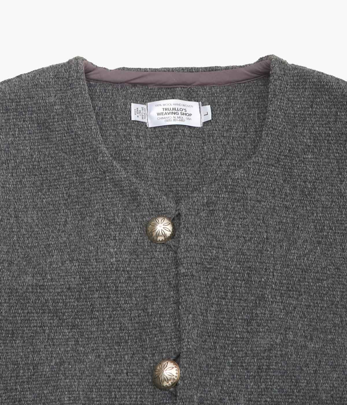 TRUJILLO'S ''CHIMAYO VEST FOR MAIDENS SHOP'' (DARK GRAY)
