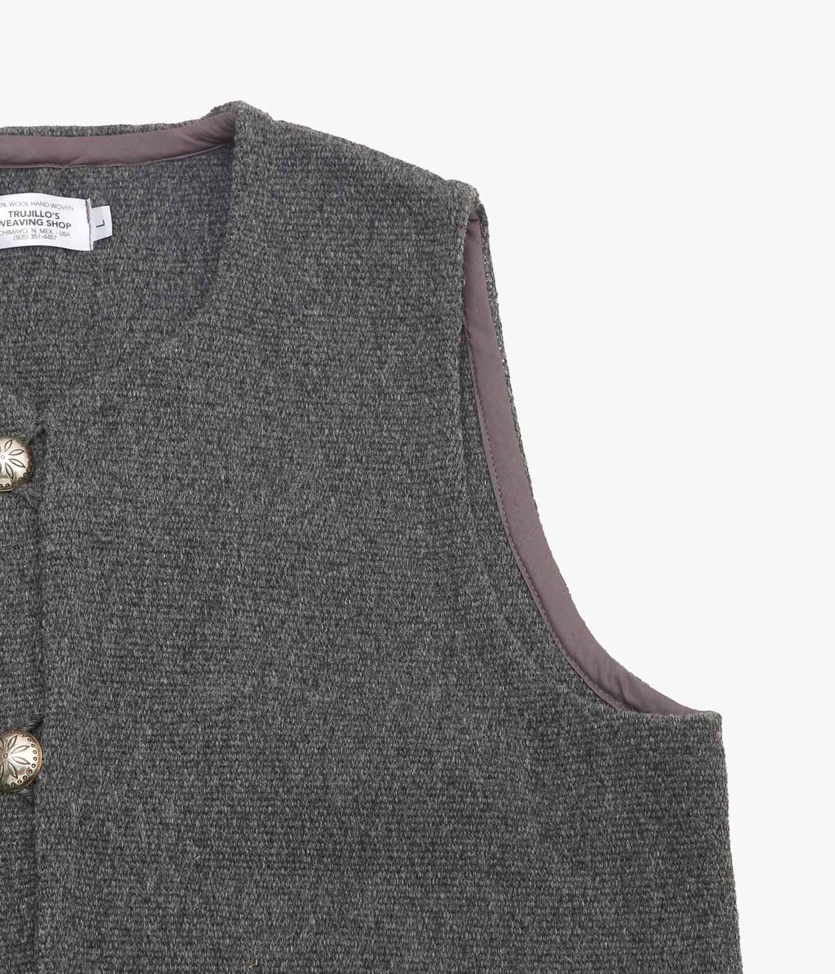 TRUJILLO'S ''CHIMAYO VEST FOR MAIDENS SHOP'' (DARK GRAY)
