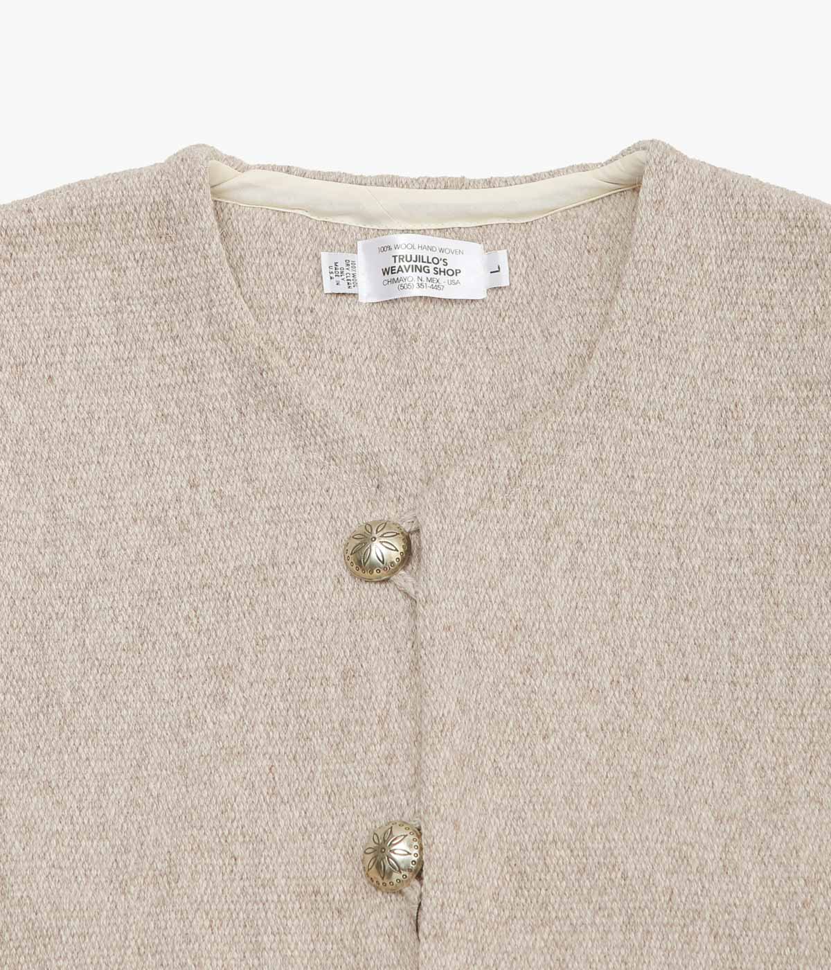 TRUJILLO'S ''CHIMAYO VEST FOR MAIDENS SHOP'' (OATMEAL)