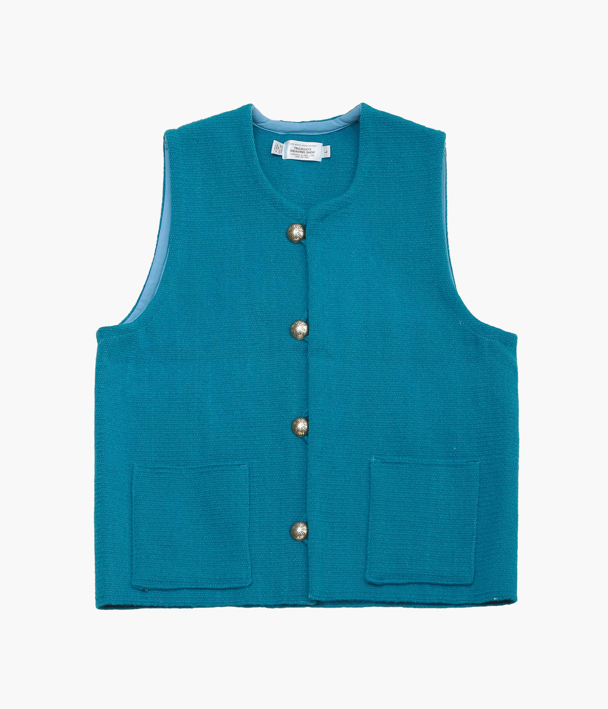 TRUJILLO'S ''CHIMAYO VEST FOR MAIDENS SHOP'' (TURQUOISE)