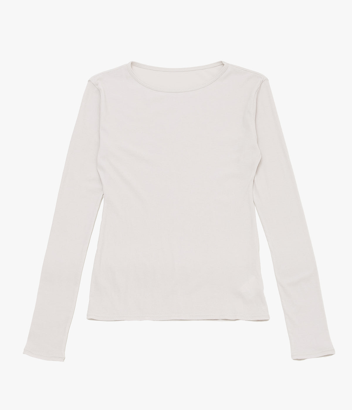 TU ES MON TRESOR ''CREW NECK TOP'' (GREIGE)