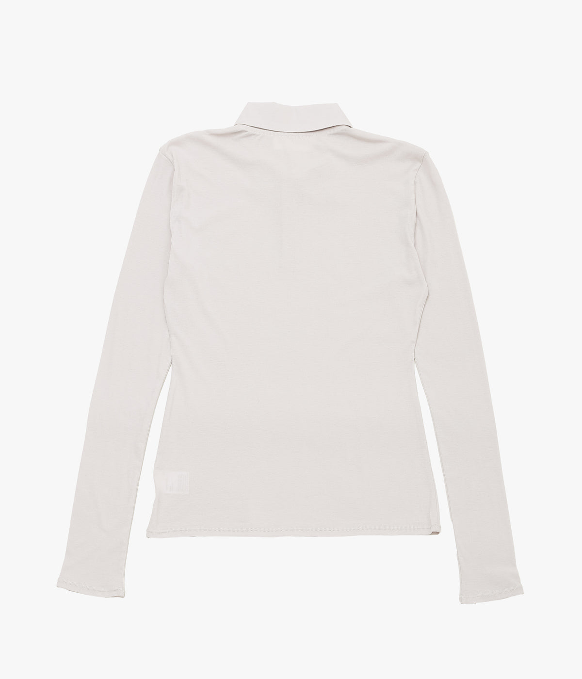 TU ES MON TRESOR ''LONG-SLEEVE POLO SHIRT'' (GREIGE)